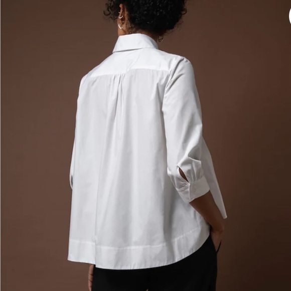 Grammar NYC The Preposition Shirt White Size 12 - Picture 2 of 6